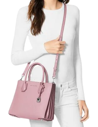 Michael Michael Kors Mercer Small Leather Accordion Tote Michael Kors Bags
