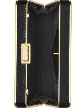 Michael Michael Kors Pearl Medium Box Clutch Michael Kors Bags