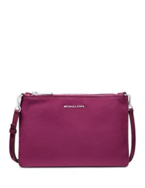 Michael Michael Kors Pebble Leather Double Pouch Crossbody Michael Kors Bags