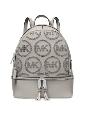 Michael Michael Kors Rhea Zip Small Leather Backpack Michael Kors Bags