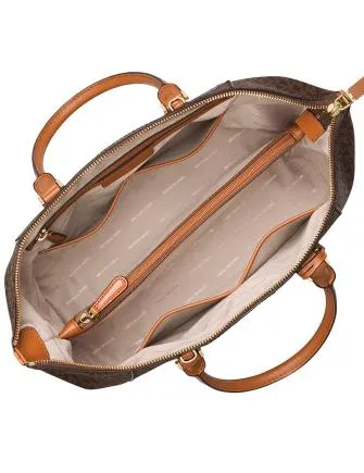 Michael Michael Kors Riley Signature Large Satchel Michael Kors Bags