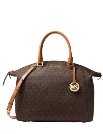 Michael Michael Kors Riley Signature Large Satchel Michael Kors Bags