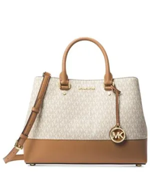Michael Michael Kors Savannah Signature Satchel Michael Kors Bags