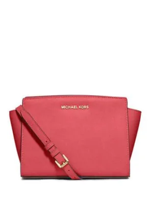 Michael Michael Kors Selma Medium Saffiano Messenger Michael Kors Bags
