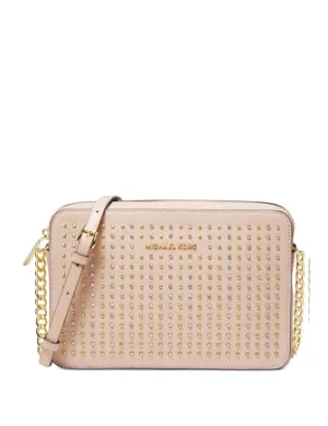 Michael Michael Kors Studded Leather East West Crossbody Michael Kors Bags