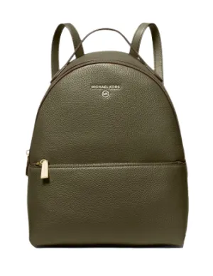 Michael Michael Kors Valerie Medium Pebbled Leather Backpack Michael Kors Bags