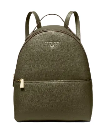 Michael Michael Kors Valerie Medium Pebbled Leather Backpack Michael Kors Bags