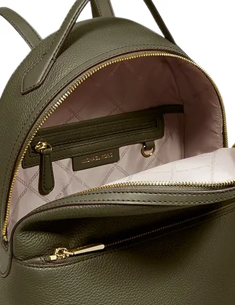 Michael Michael Kors Valerie Medium Pebbled Leather Backpack Michael Kors Bags