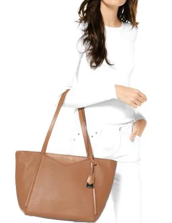 Michael Michael Kors Whitney Large Soft Leather Tote Michael Kors Bags