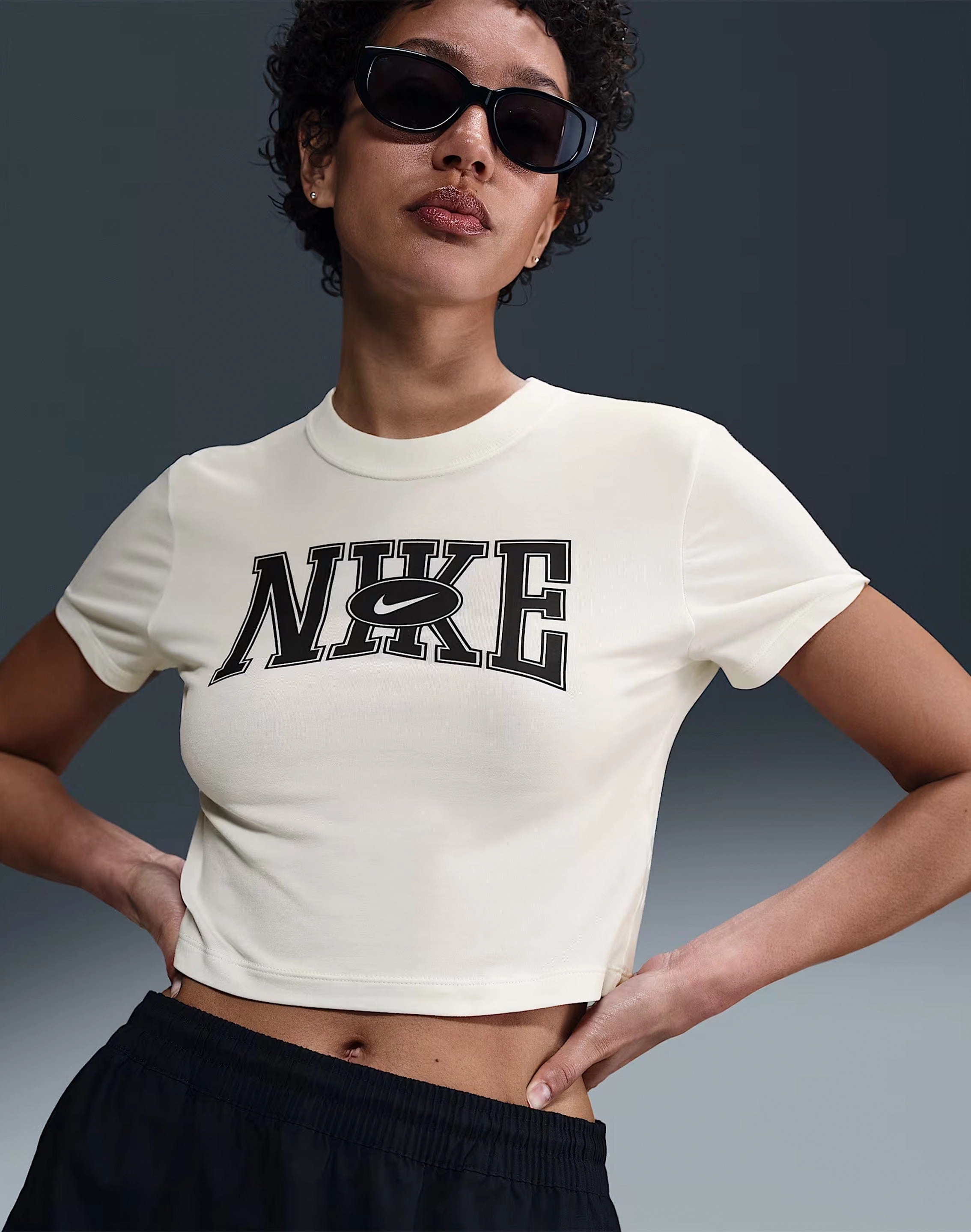 Military - inspired fashion Nike Slim Cropped Tee Fashion technology