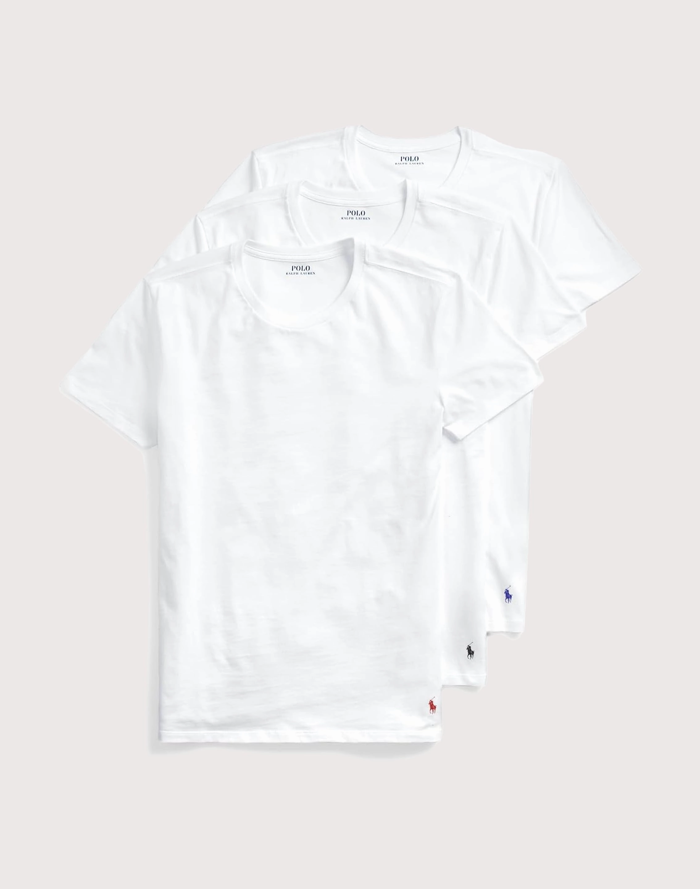 Fashion swaps Polo Ralph Lauren Cotton Crewneck Tees 3-Pack Grade-School Patterned fashion (floral, stripes, etc.)