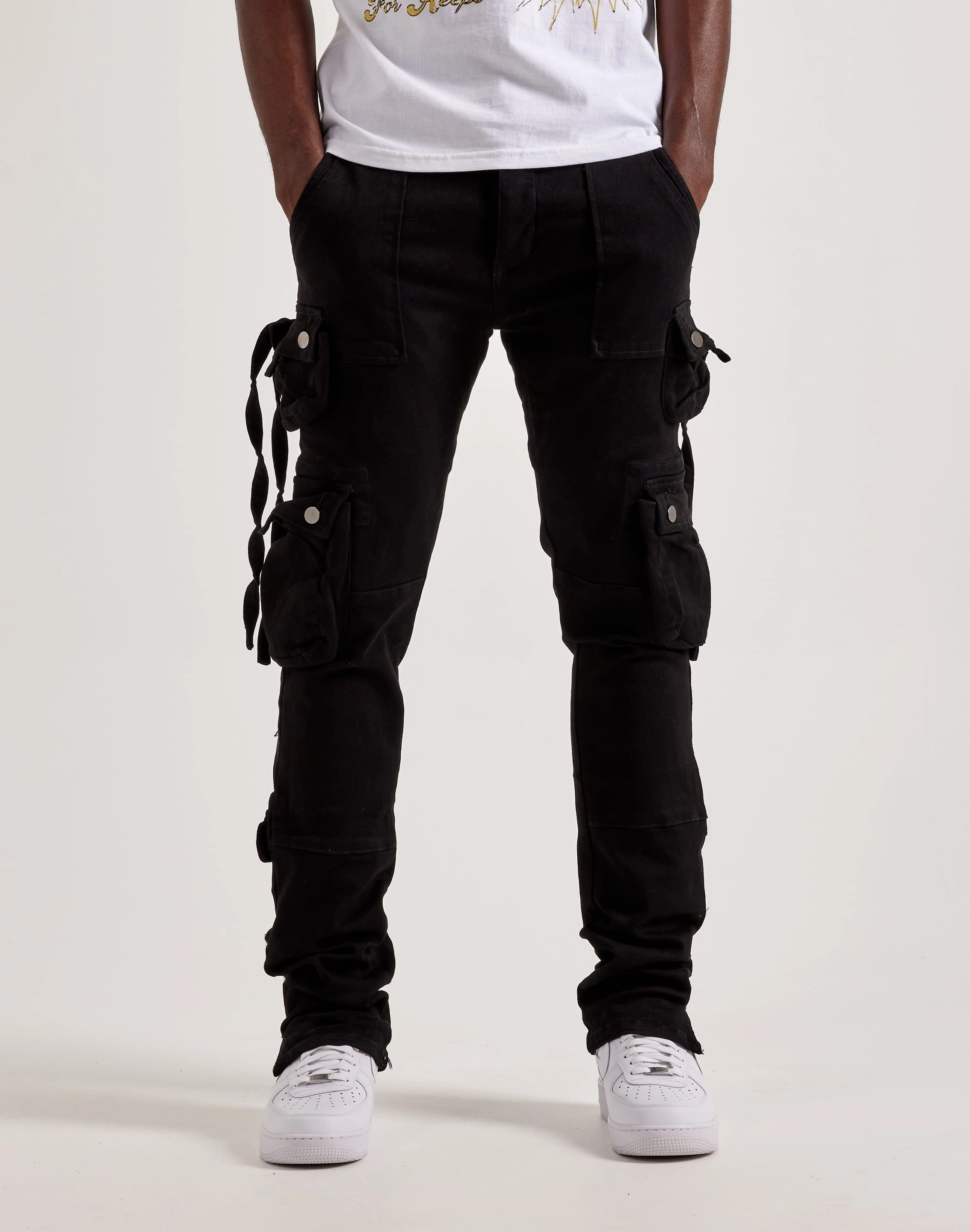 Smart fashion (wearables) MNML Cargo Straight Denim Jeans Fashion forecasting