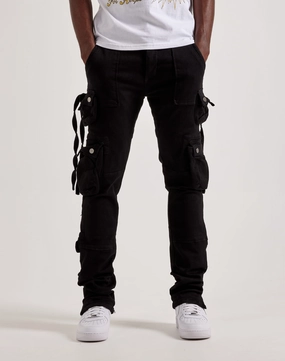 MNML Cargo Straight Denim Jeans Everyday wear Quality apparel