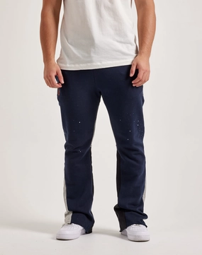 MNML Contrast Bootcut Sweatpants Affordable fashion Patterned fashion (floral, stripes, etc.)