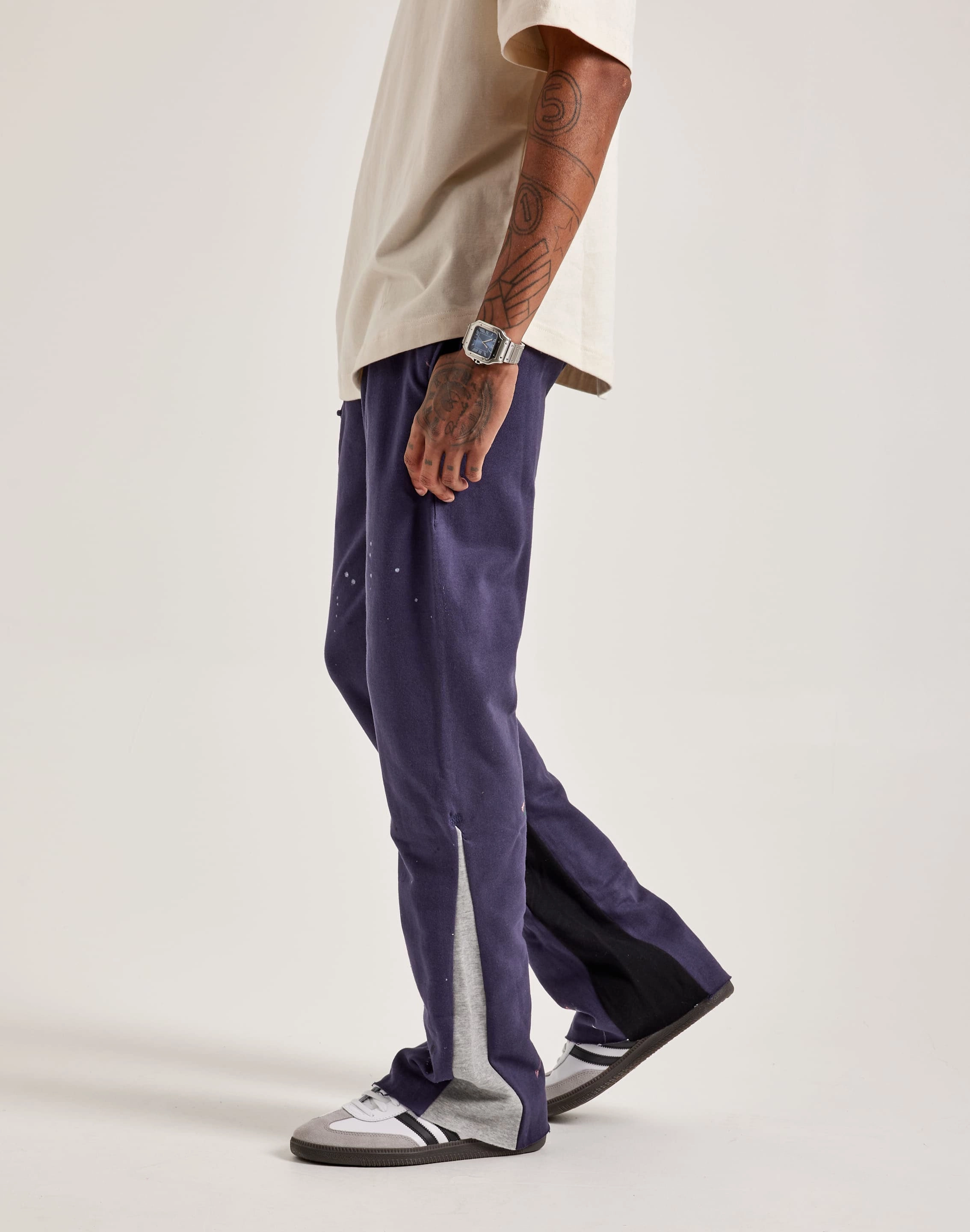 MNML Contrast Bootcut Sweatpants Best - selling fashion