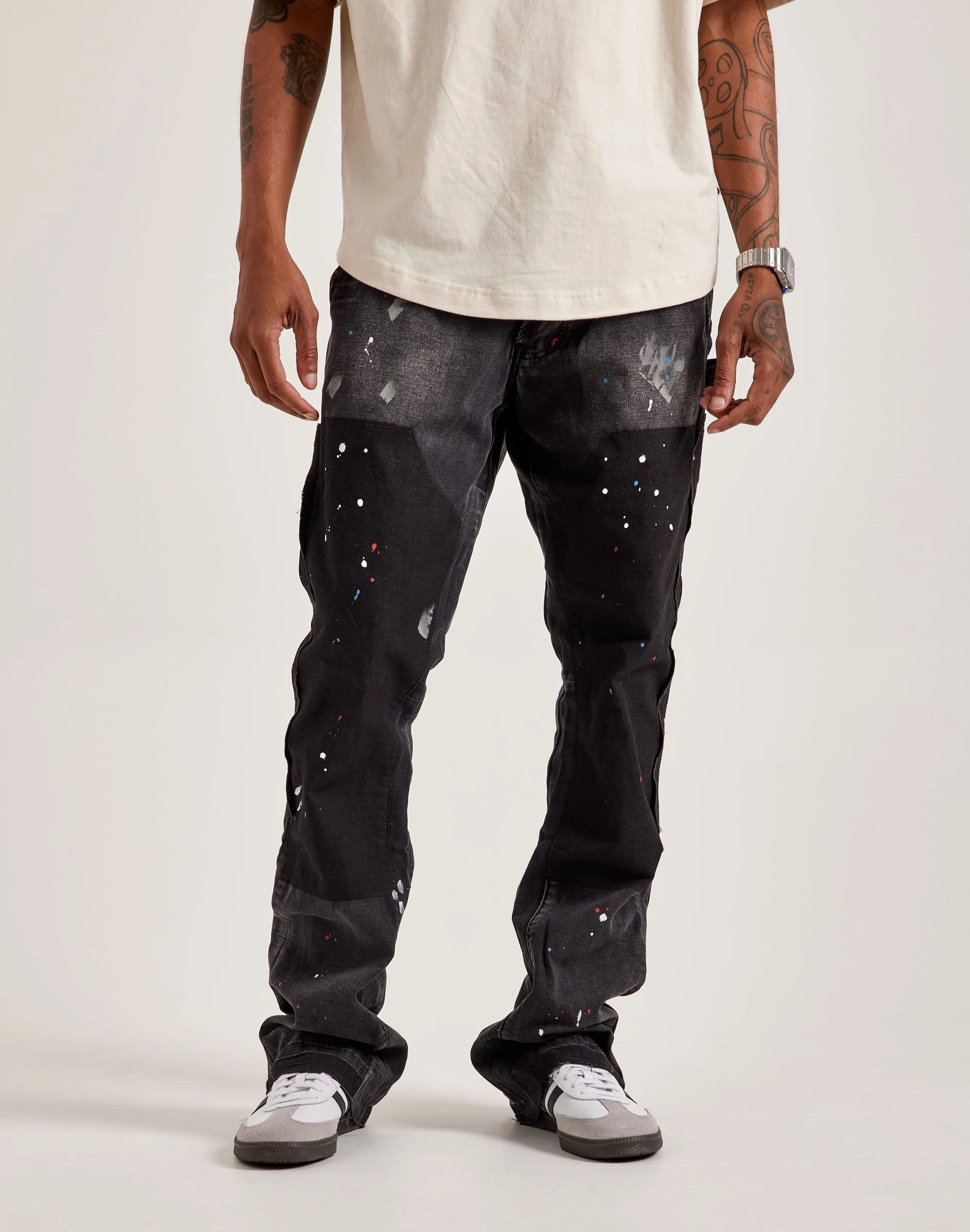 MNML Flare Denim Jeans Fashion care (washing, ironing, etc.) Fashion trends