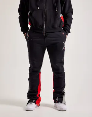 Modern fashion MNML Contrast Bootcut Sweatpants Sustainable fashion