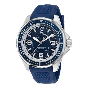Nautica Koh May Bay 3-Hand Silicone Watch Nautica Clothing