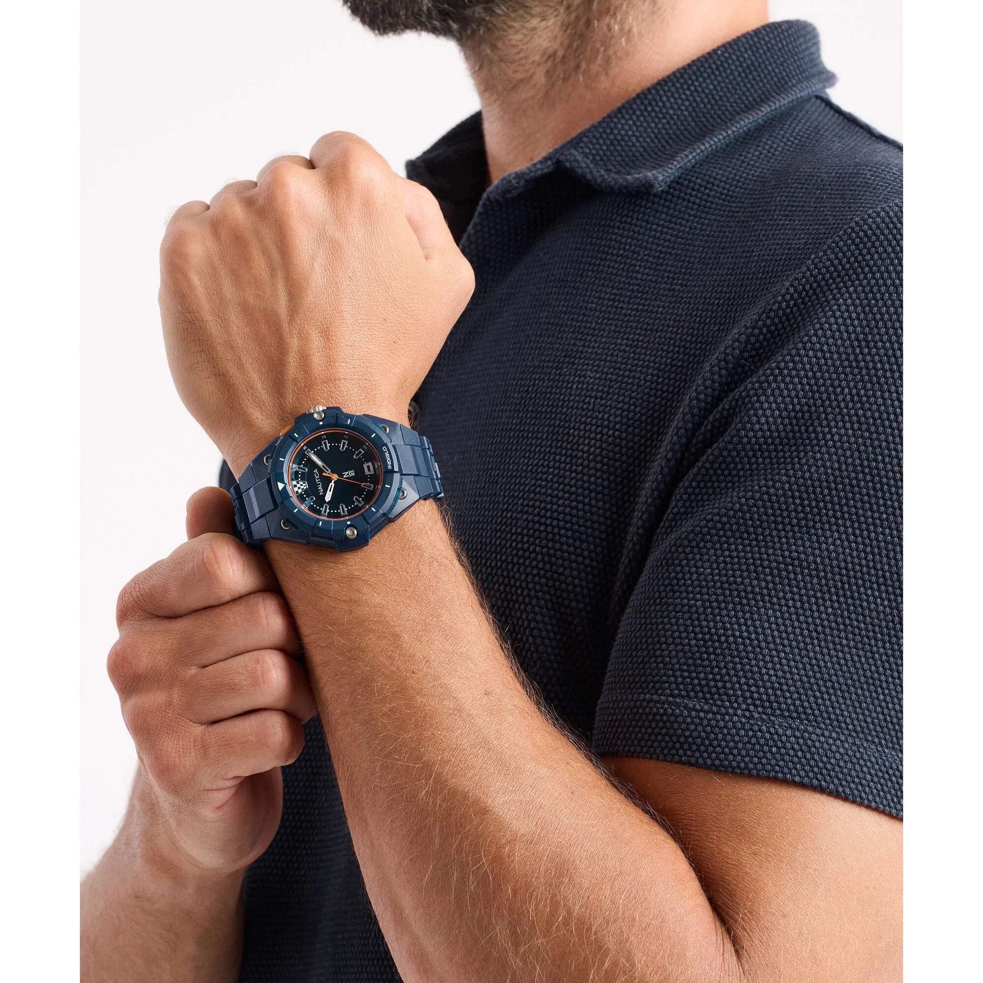 Nautica Mens Coronado Bay 3-Hand Watch Nautica Clothing