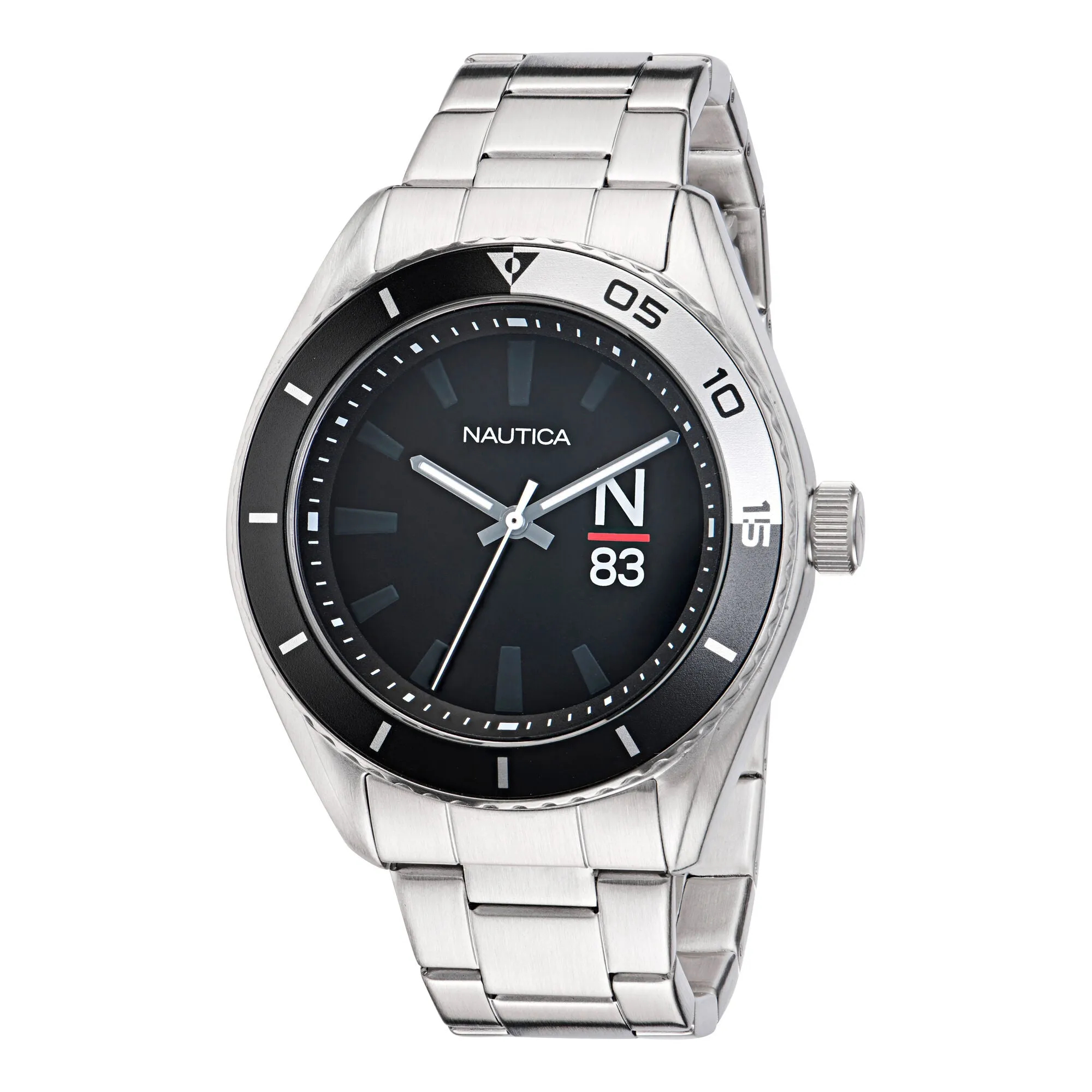 Nautica Men's Finn World 3-Hand Stainless Steel Watch Multi Nautica