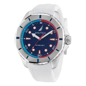 Nautica Men's Koh May Bay Recycled Silicone 3-Hand Watch Multi Nautica