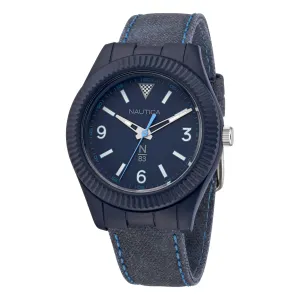 Nautica Men's Mercury Bay Canvas 3-Hand Watch Multi Nautica