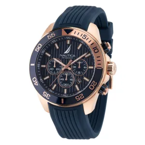 Nautica Men's Nautica One Recycled Silicone Chronograph Watch Multi Nautica