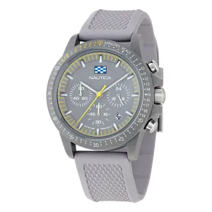 Nautica Mens Nautica One Wheat Fiber Strap 3-Hand Watch Nautica Clothing