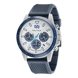 Nautica Mens Nautica One Wheat Fiber Strap Chronograph Watch Nautica Clothing
