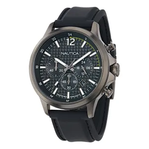 Nautica Mens Nct Blue Ocean Silicone Watch Nautica Clothing