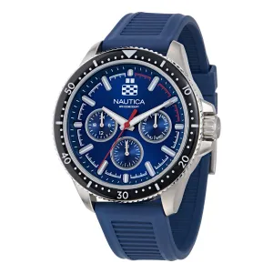 Nautica Mens Nct Windrose Wheat Fiber Strap 3-Hand Watch Nautica Clothing