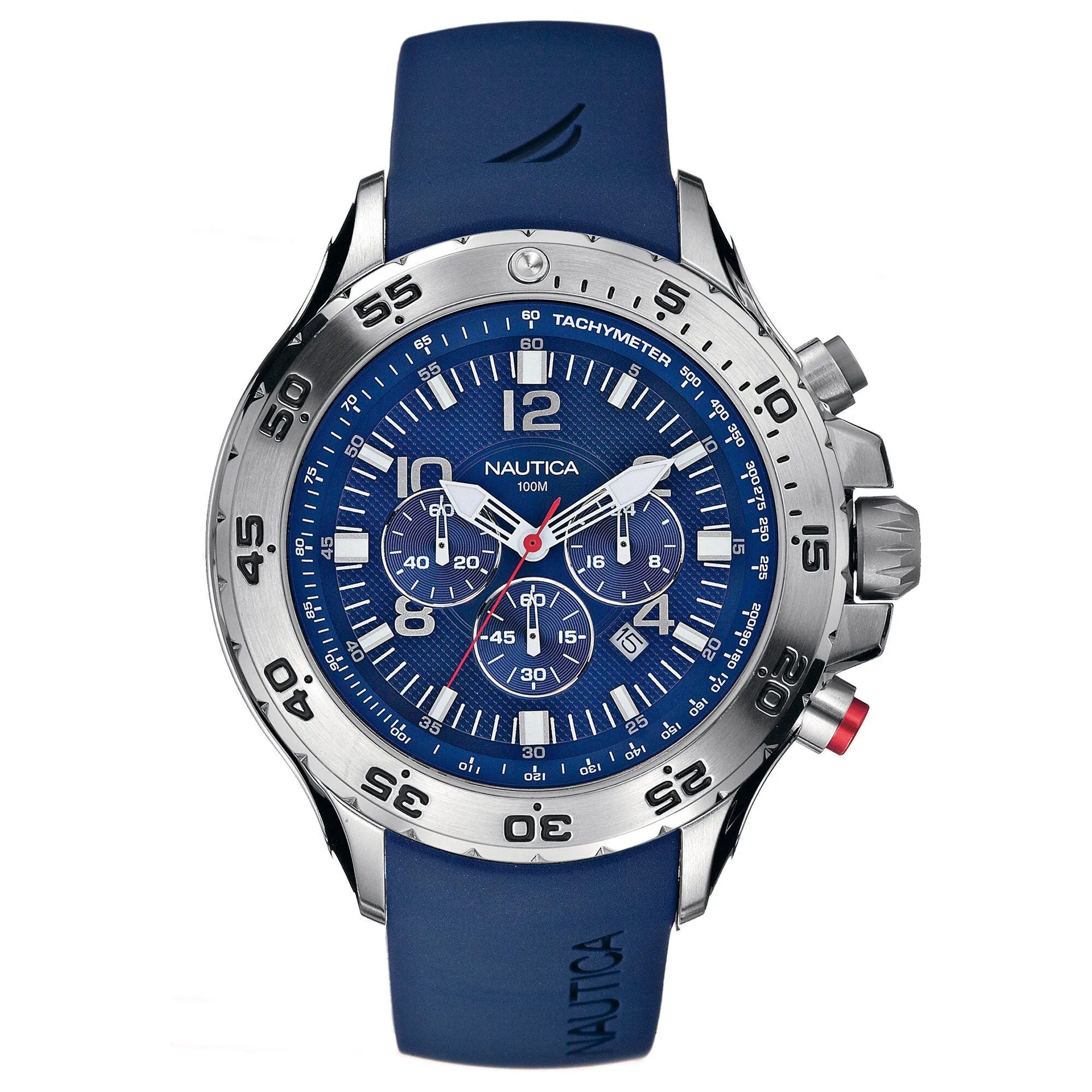 Nautica Men's Nst Chronograph Watch - Blue Multi Nautica