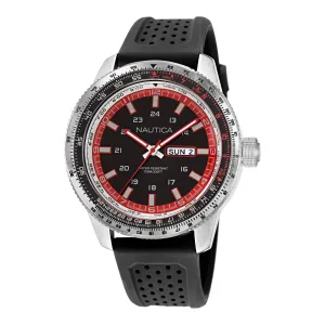 Nautica Men's Silicone 3-Hand Watch Multi Nautica