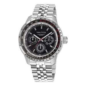 Nautica Men's Stainless Steel -Function Watch Multi Multi Nautica