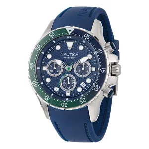Nautica Nst Chronograph Silicone Watch Nautica Clothing