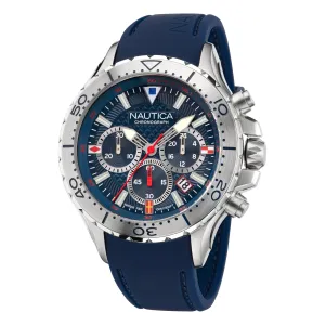 Nautica Nst Silicone Chronograph Watch Nautica Clothing