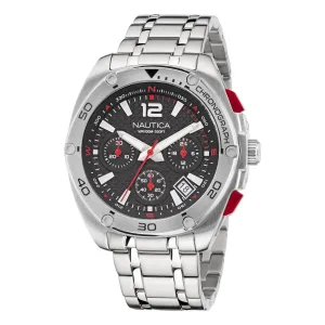 Nautica Tin Can Bay Stainless Steel Chronograph Watch Nautica Clothing