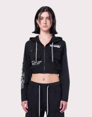 Nautical - themed fashion Grindhouse Nylon Cropped Jacket Fashion exhibitions