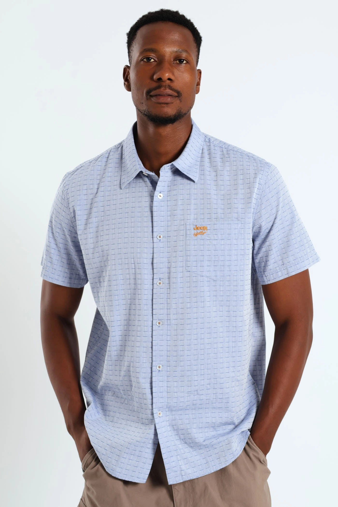 Nautical - themed fashion Casual Branded Shirt - Dark Blue Fashion brands