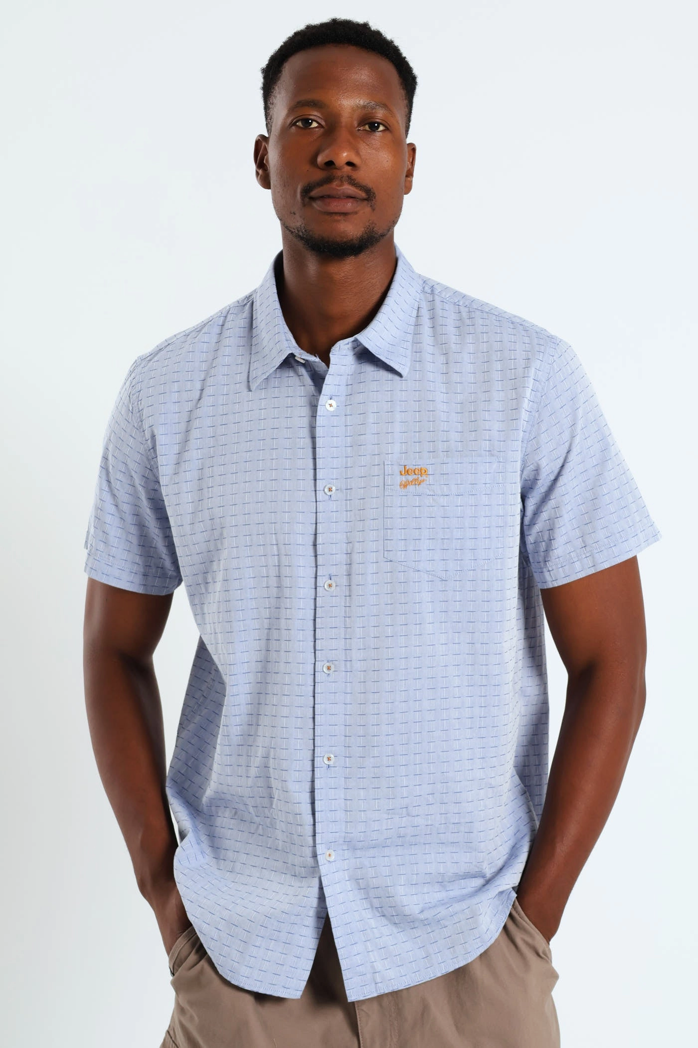 Casual Branded Shirt - Dark Blue Fashion advice Fashion models