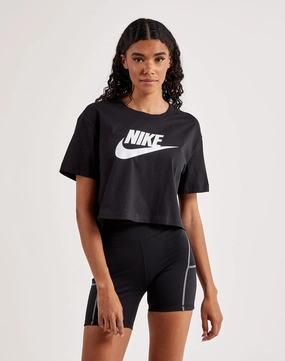 Nautical - themed fashion Nike Essential Cropped Logo Tee Fashion sizes