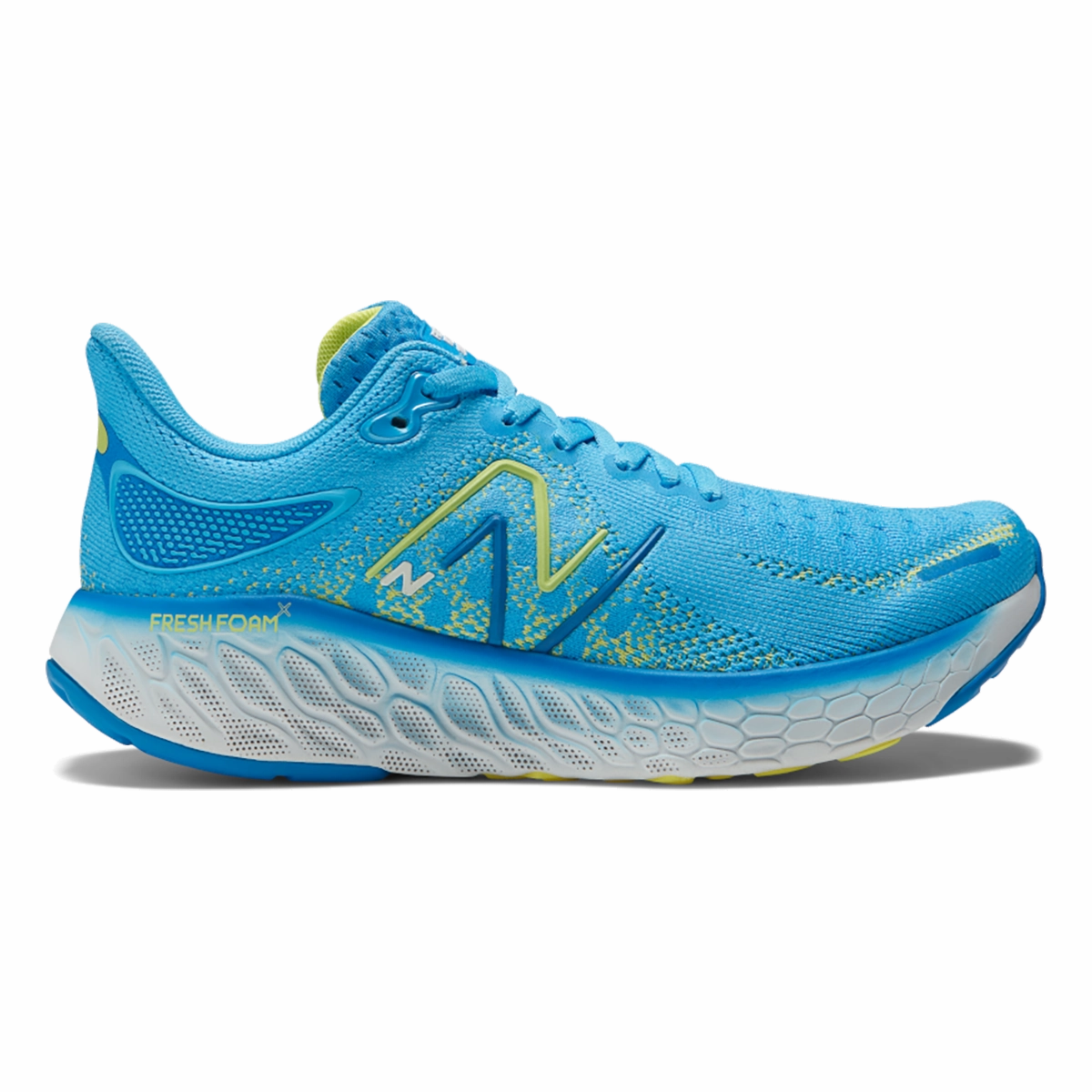 New Balance Fresh Foam X 1080 V12 - Vibrant Sky - Lemonade - Serene Blue Key Incredible