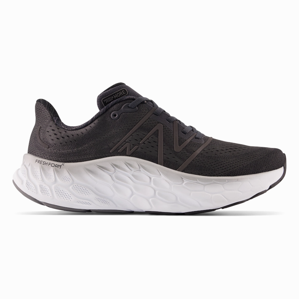 Economical New Balance Fresh Foam X More V4 - Black Cultured
