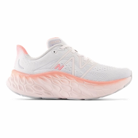 New Balance Fresh Foam X More V4 - Quartz Grey - Washed Pink - Grapefruit Resilient Meticulously crafted