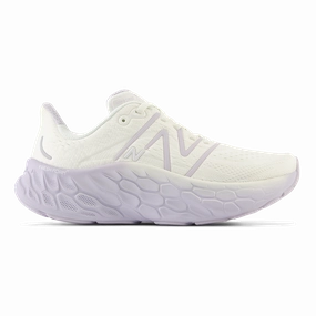New Balance Fresh Foam X More V4 - Sea Salt - Grey Violet Protected Convenient