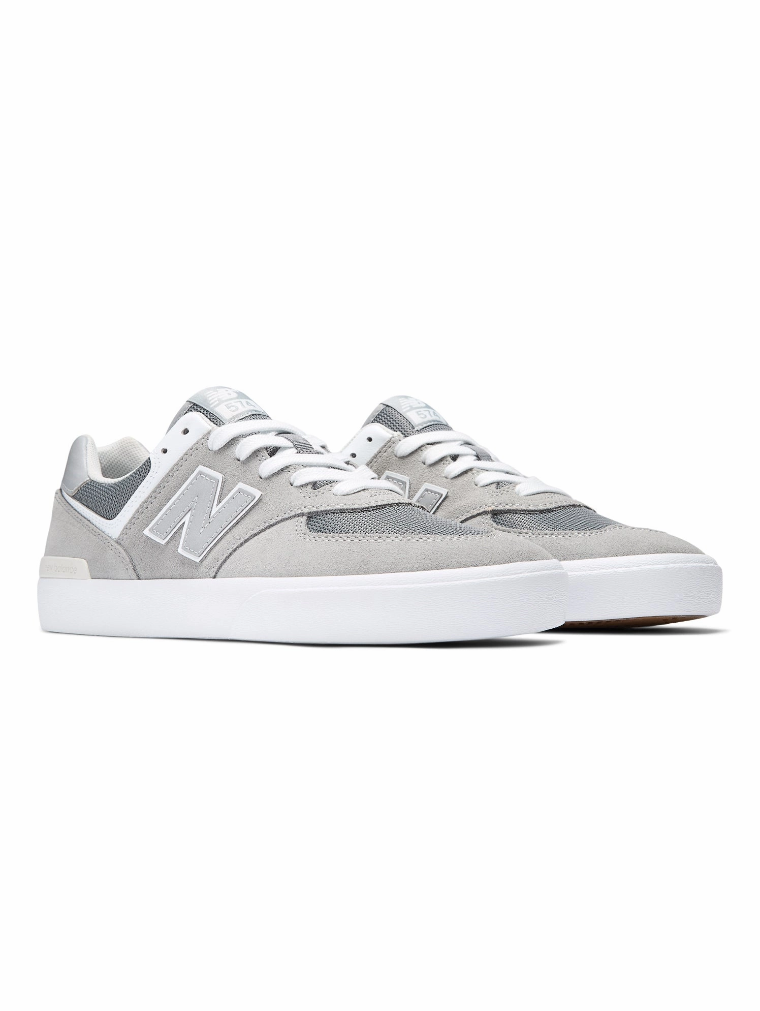 New Balance Numeric 574 Vulc - Grey / White
