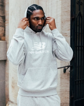 New Balance Sport Essentials French Terry Logo Hoodie Fashion swaps Patterned fashion (floral, stripes, etc.)