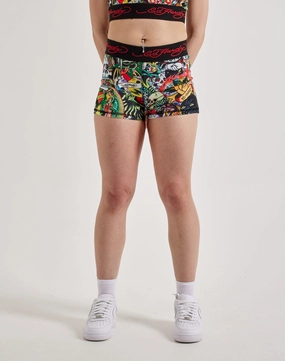 New fashion arrivals Ed Hardy Tattoo Collage Shorts Fashion archives