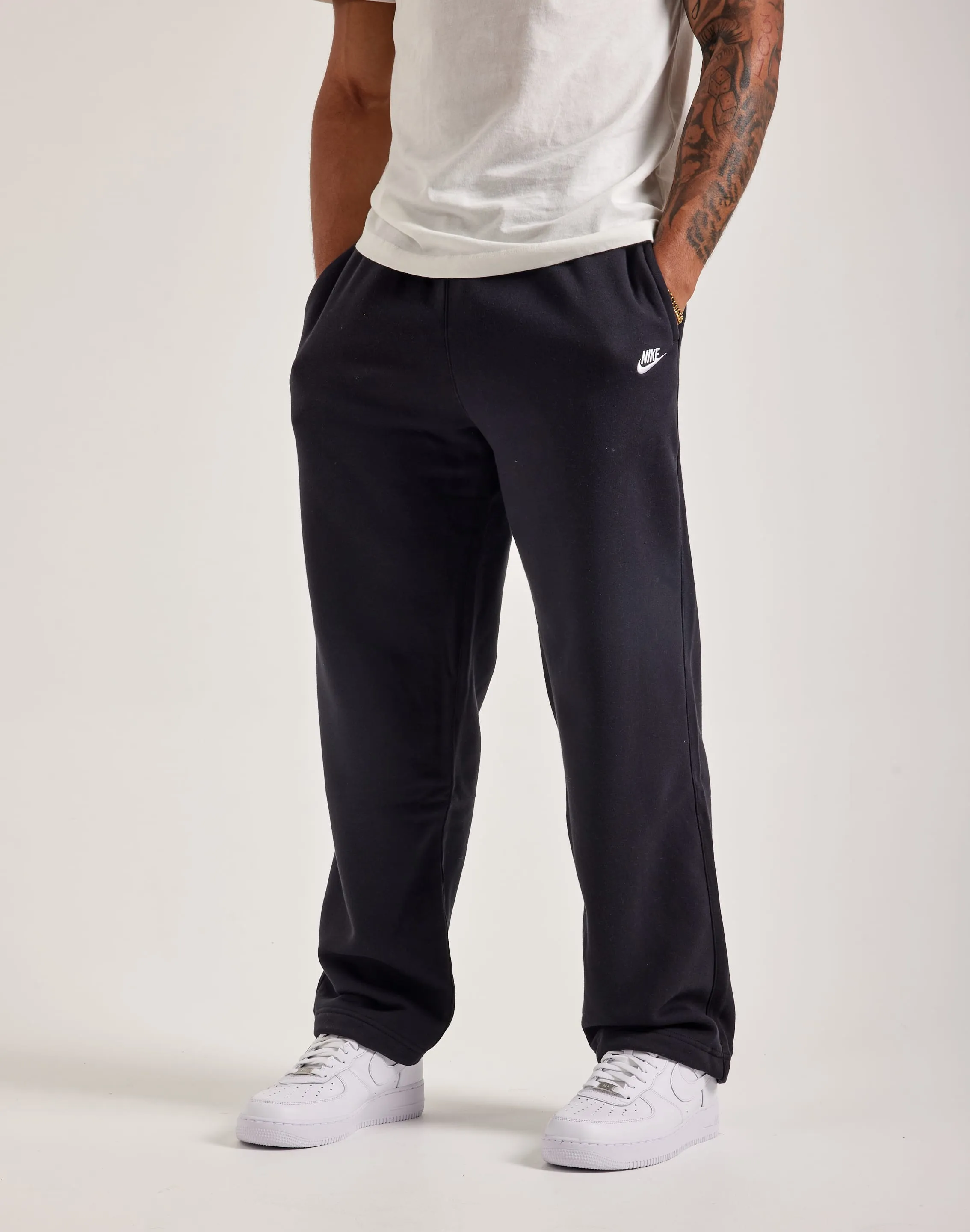 Fashion boutiques Nike Club Fleece Bungee Pants Denim - based fashion