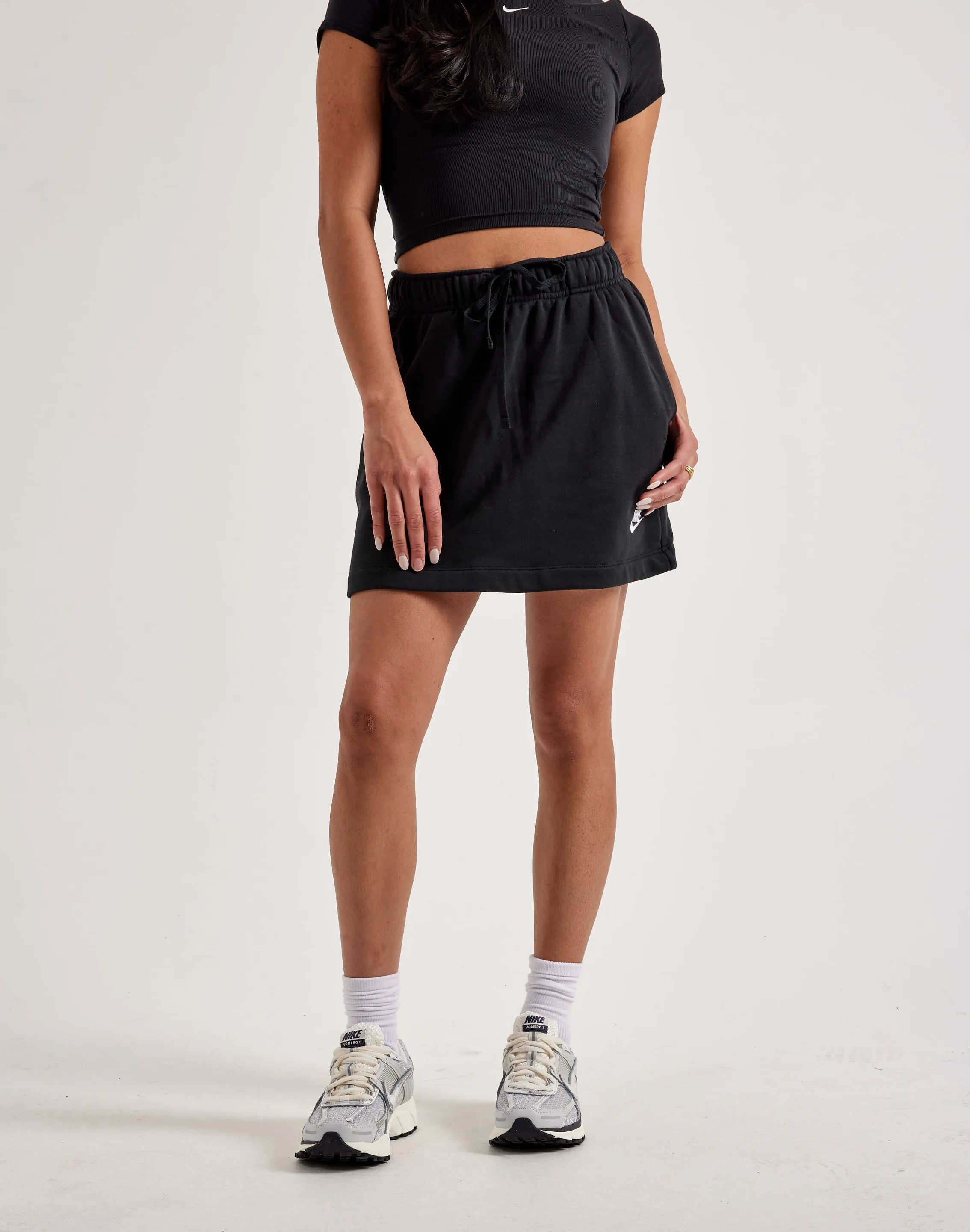 Nike Club Fleece Mid-Rise Skirt Outerwear options Free shipping offers